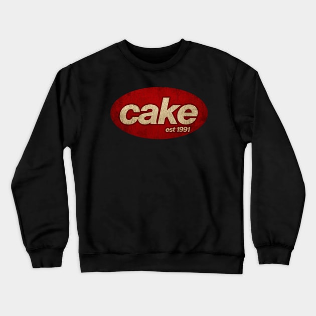 Cake - Vintage Crewneck Sweatshirt by Skeletownn